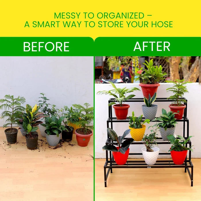 Urban Plant Heavy Duty 4-Step Planter Pot Stand Metal Stand Urban Plant