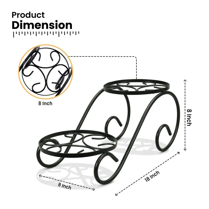 Urban Plant Twinset Stand for Plants (Pack of 1)