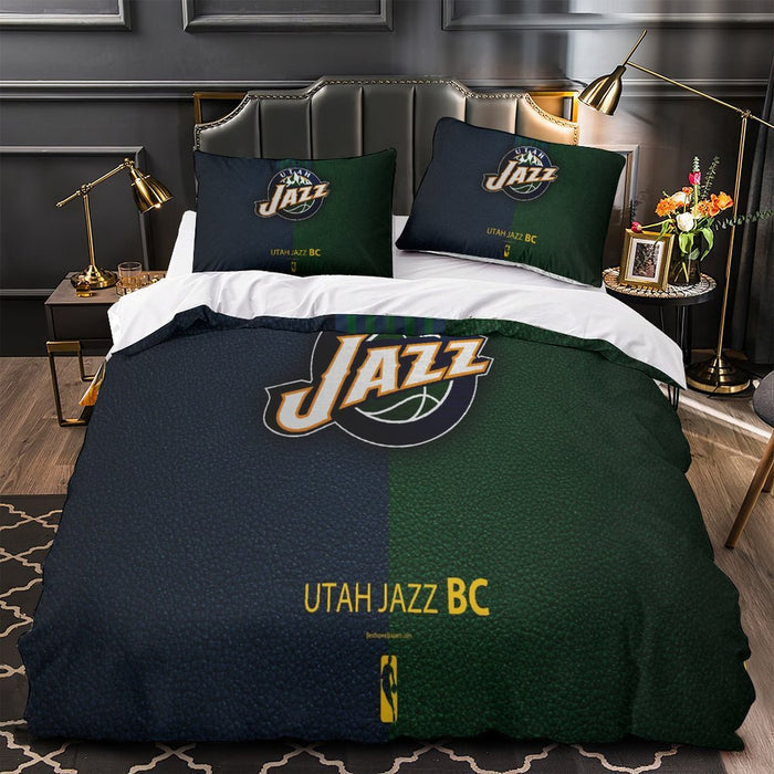 Utah Jazz Bedding Set Duvet Cover Without Filler