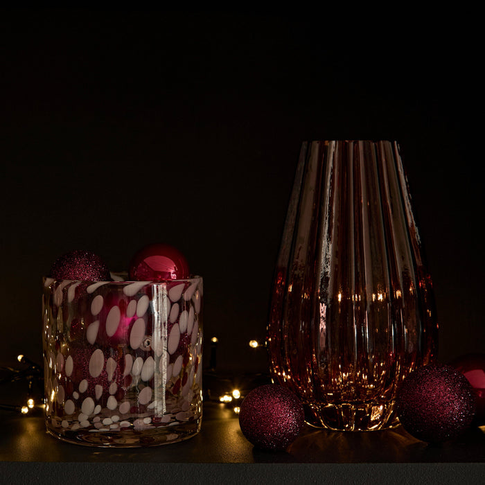 Valen Shatterproof Mixed Baubles - Set of 30 - Burgundy Red - Laura James