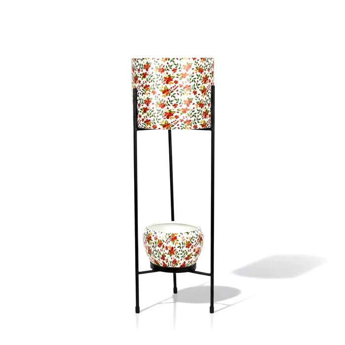 Vantira Planter with Stand Metal Planter Urban Plant