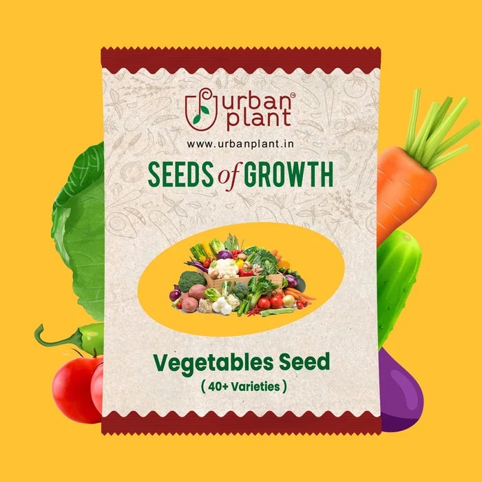 Vegetable Seeds Bank 40 plus Varieties - 3420 Seeds Vegetable Seed Urban Plant