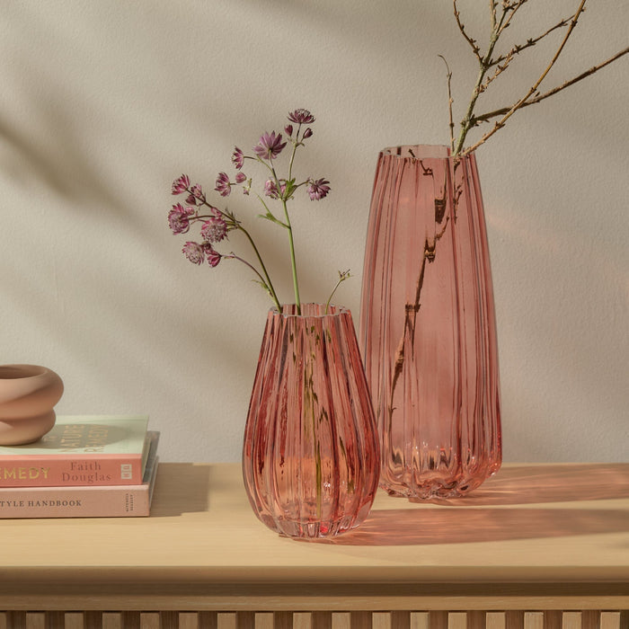 Veneto_Glass_Vase_Cerise-3 - Laura James