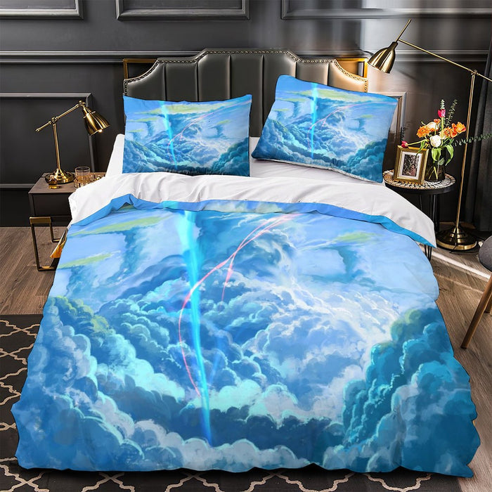 Weathering With You Bedding Set Quilt Duvet Cover Without Filler