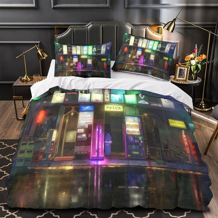 Weathering With You Bedding Set Quilt Duvet Cover Without Filler