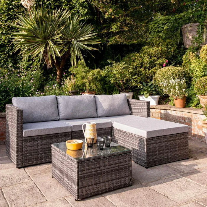 Weston Set of Cushion Covers - Grey/Black