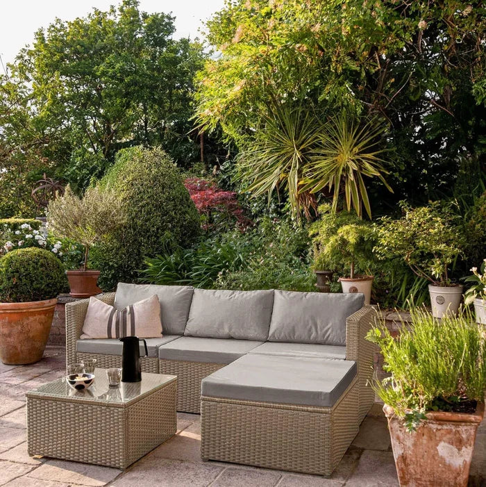 Weston Set of Cushion Covers - Natural Brown