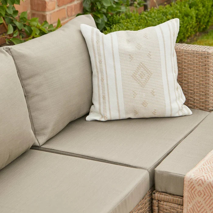 Weston Set of Cushion Covers - Natural Brown