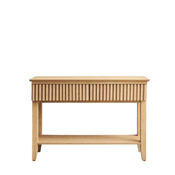 Willow Console Table - Whitewash Oak - Laura James