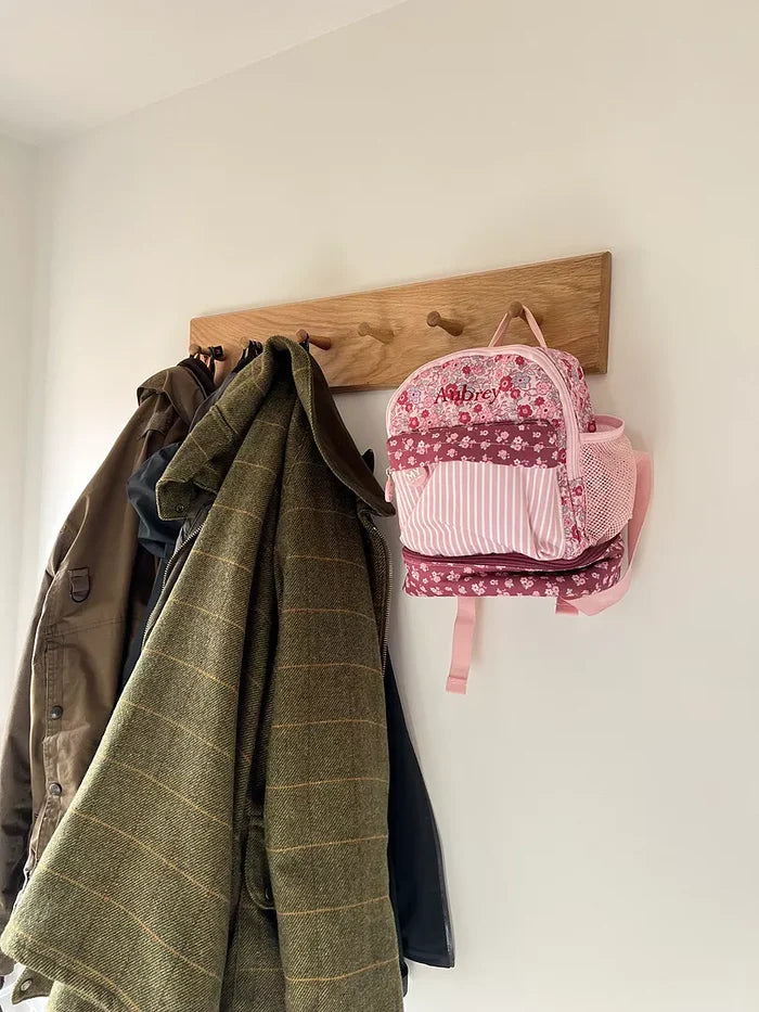 Willow Wooden Coat Rack - Oak - Laura James