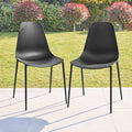 Wren Black Dining Chairs - Set of 4 - Laura James