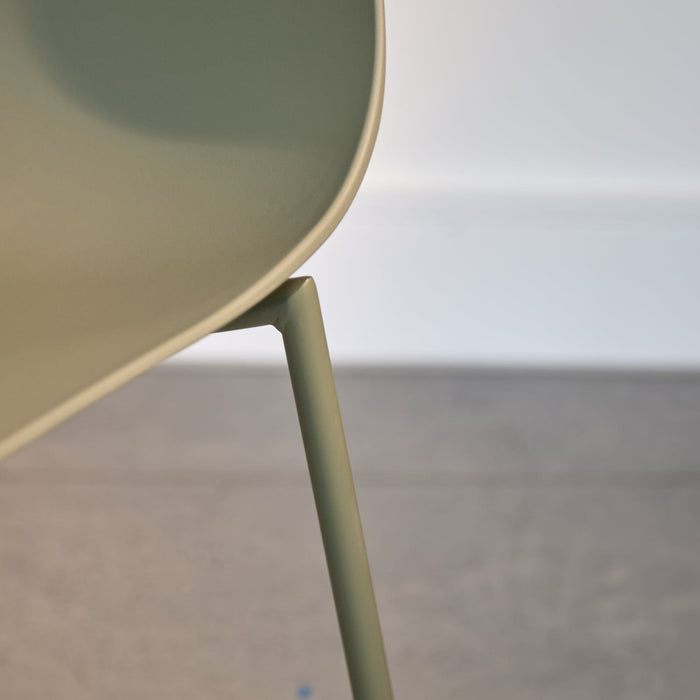 Wren Dining Chairs - Set of 2 - Green - Laura James