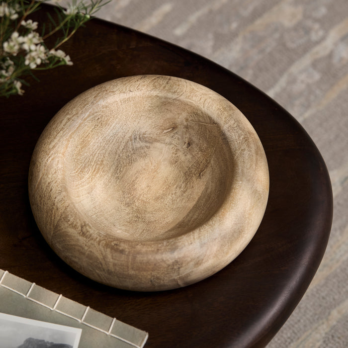 Yattendon 25cm Bowl - Chalked Mango Wood - Laura James