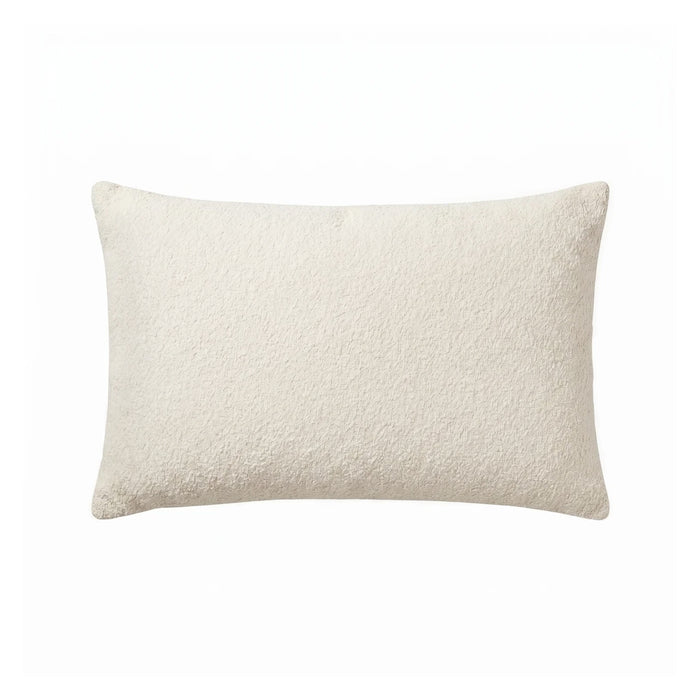 Yelden 35x55cm Scatter Cushion Cover - Chalk White Boucle - Laura James