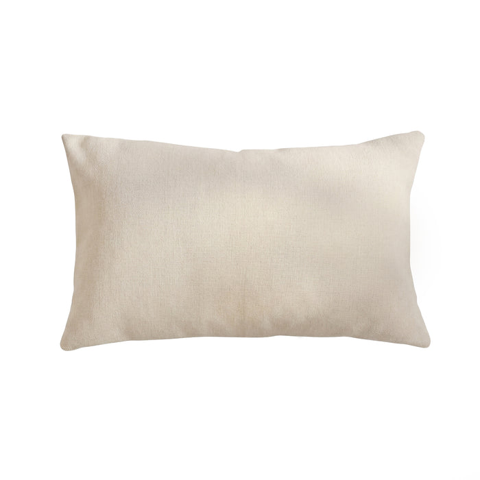 Yelden 35x55cm Scatter Cushion Cover - Oyster White - Laura James