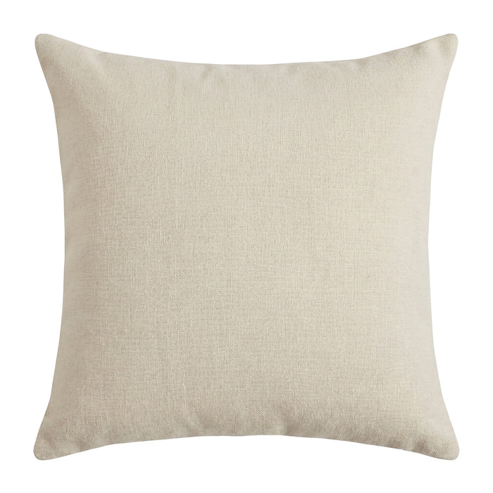 Yelden 50x50cm Scatter Cushion Cover - Oyster White - Laura James