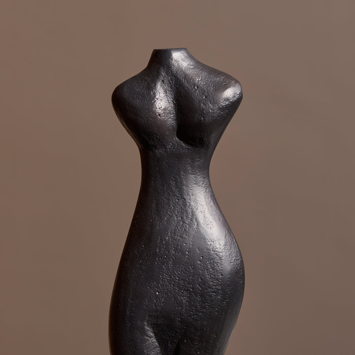 Zennor 36cm Figure Ornament - Brushed Bronze - Laura James